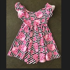 Dot dot smile Halloween dress NWOT